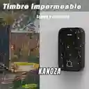 Timbre Inalámbrico Autoalimentado Casa Puerta Seguridad