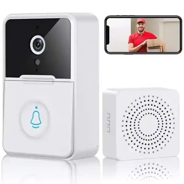 Timbre Inalámbrico M8, Timbre Con Video Inteligente
