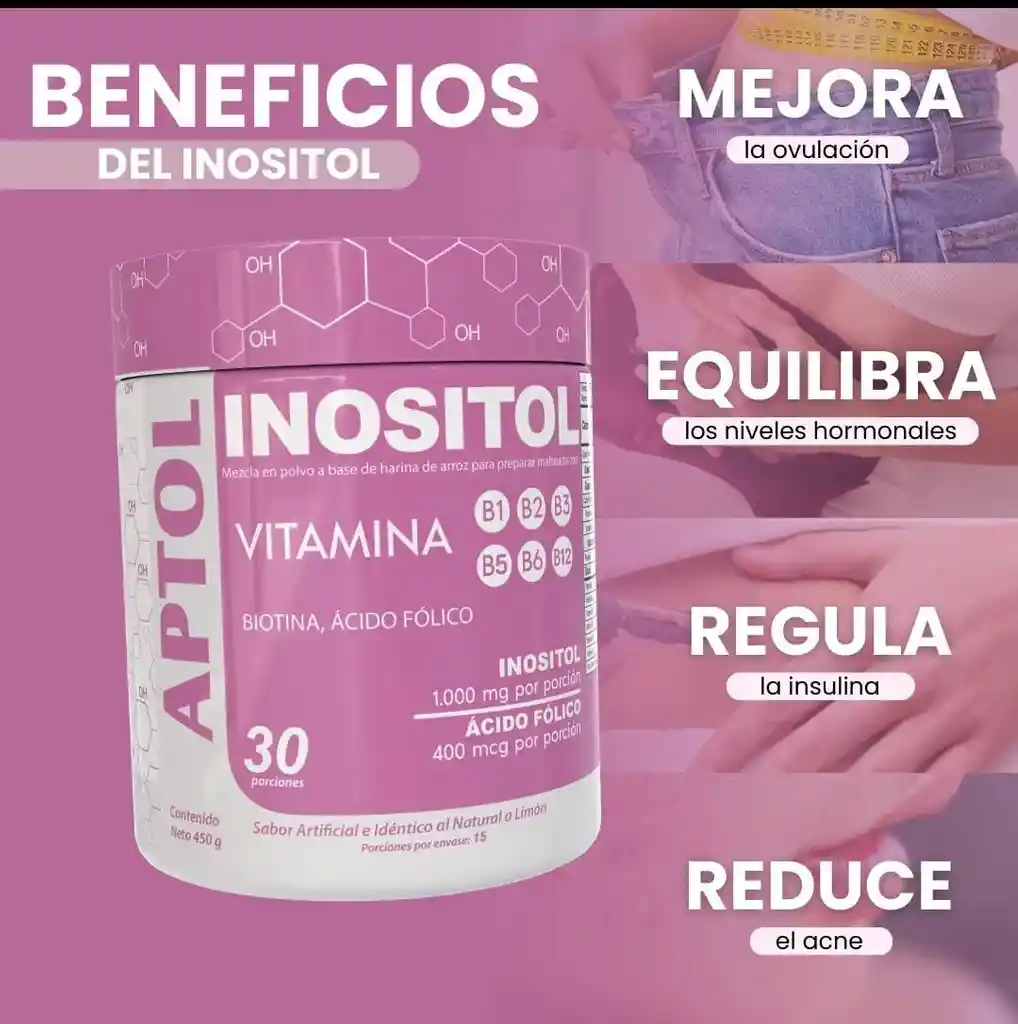 Inositol En Polvo Puro