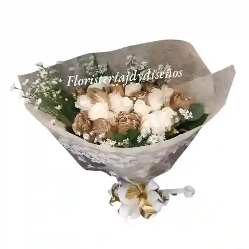 Rosas Tiernas Doradas