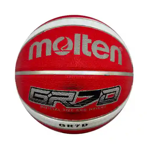 Balón De Baloncesto #7 Molten Bgrx7-ks/ Rojo - Blanco