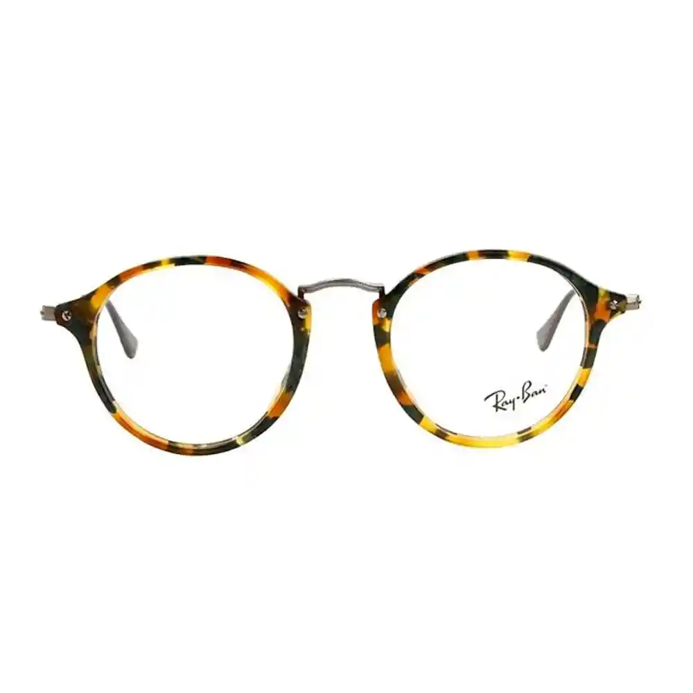 Gafas De Sol Ray Ban Round Vintage Rb2447v 5493 Color Havana Talla 49mm