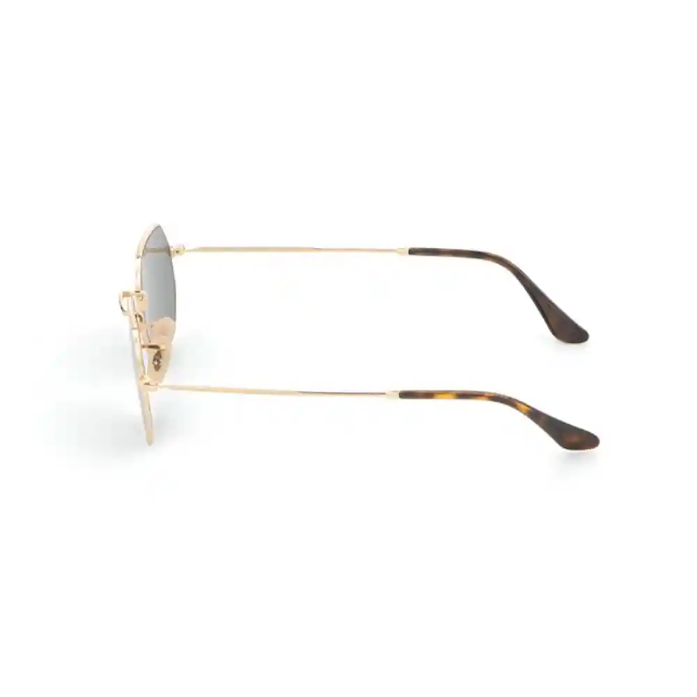 Gafas De Sol Ray Ban Octagonal Flat Rb3556n 001 Color Dorado Talla 53mm