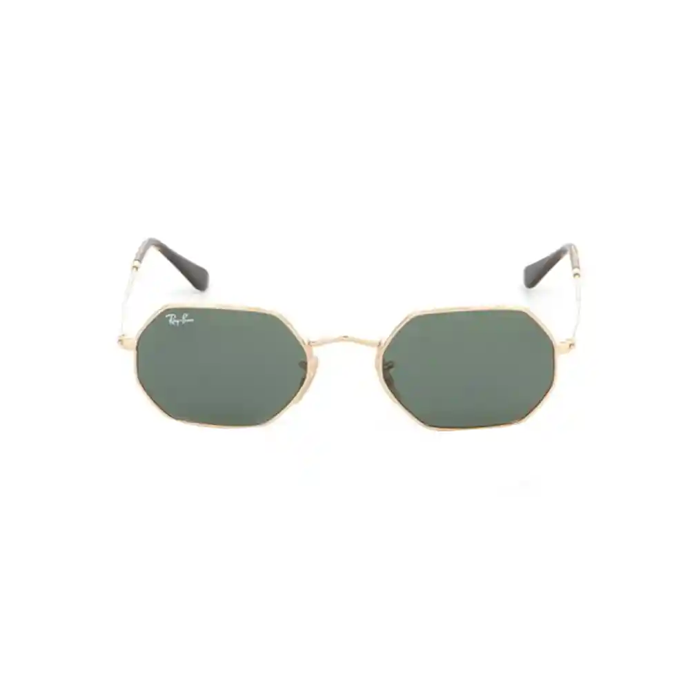 Gafas De Sol Ray Ban Octagonal Flat Rb3556n 001 Color Dorado Talla 53mm