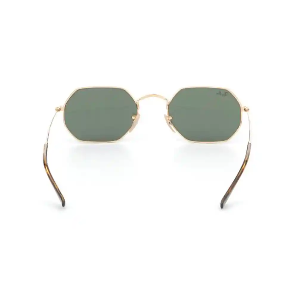 Gafas De Sol Ray Ban Octagonal Flat Rb3556n 001 Color Dorado Talla 53mm