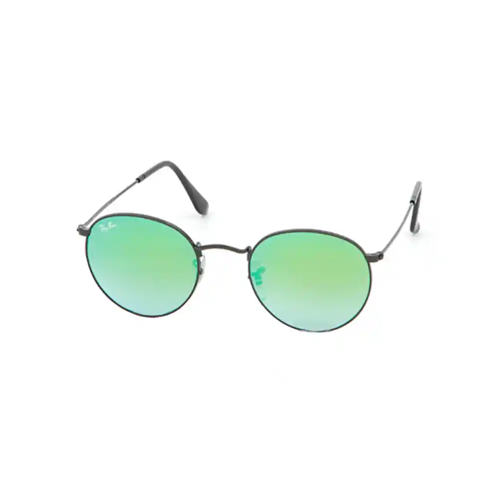 Gafas De Sol Ray Ban Round Metal Rb3447 002/4j Color Verde Degrade Talla 50mm