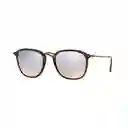 Gafas De Sol Ray Ban Highstreet Flat Rb2448n 6256/9u Color Amarillo Espejado Talla 53mm