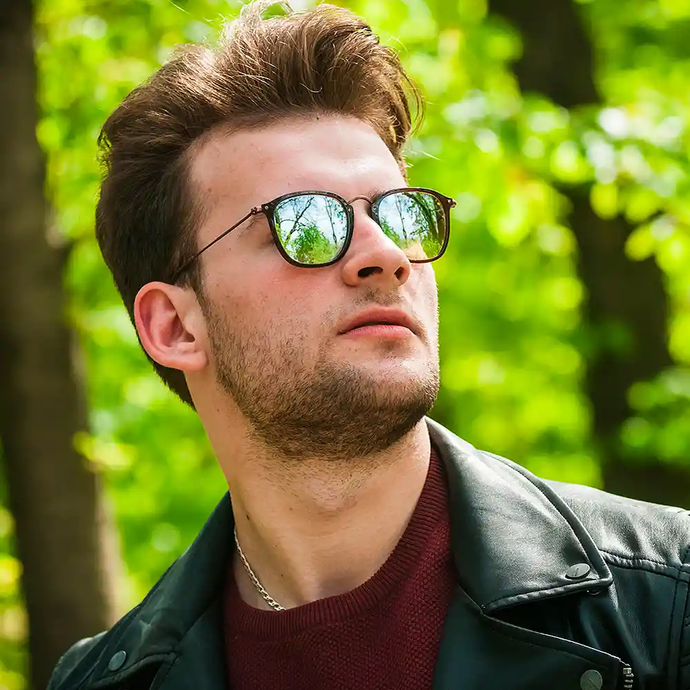 Gafas De Sol Ray Ban Highstreet Flat Rb2448n 6256/9u Color Amarillo Espejado Talla 53mm