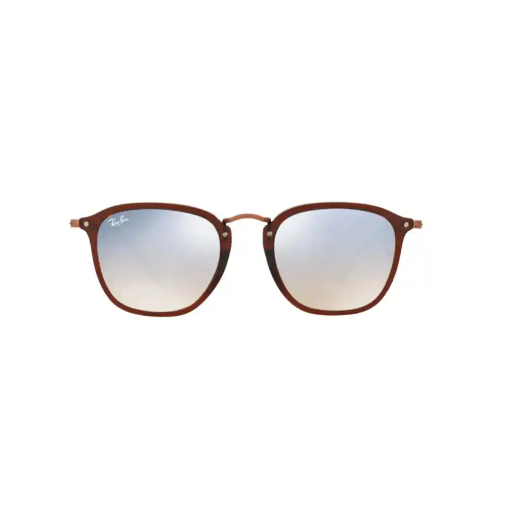 Gafas De Sol Ray Ban Highstreet Flat Rb2448n 6256/9u Color Amarillo Espejado Talla 53mm