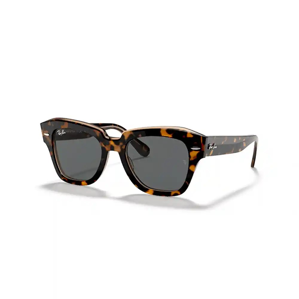 Gafas De Sol Ray Ban State Street Rb2186 1292/b1 Color Habana Marron Talla 49mm