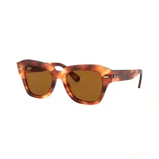 Gafas De Sol Ray Ban State Street Rb2186 954/33 Marrón Habana Talla 49mm