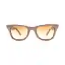 Gafas De Sol Ray Ban Wayfarer Rb2140 886/51 Beige Degrde Talla 50mm
