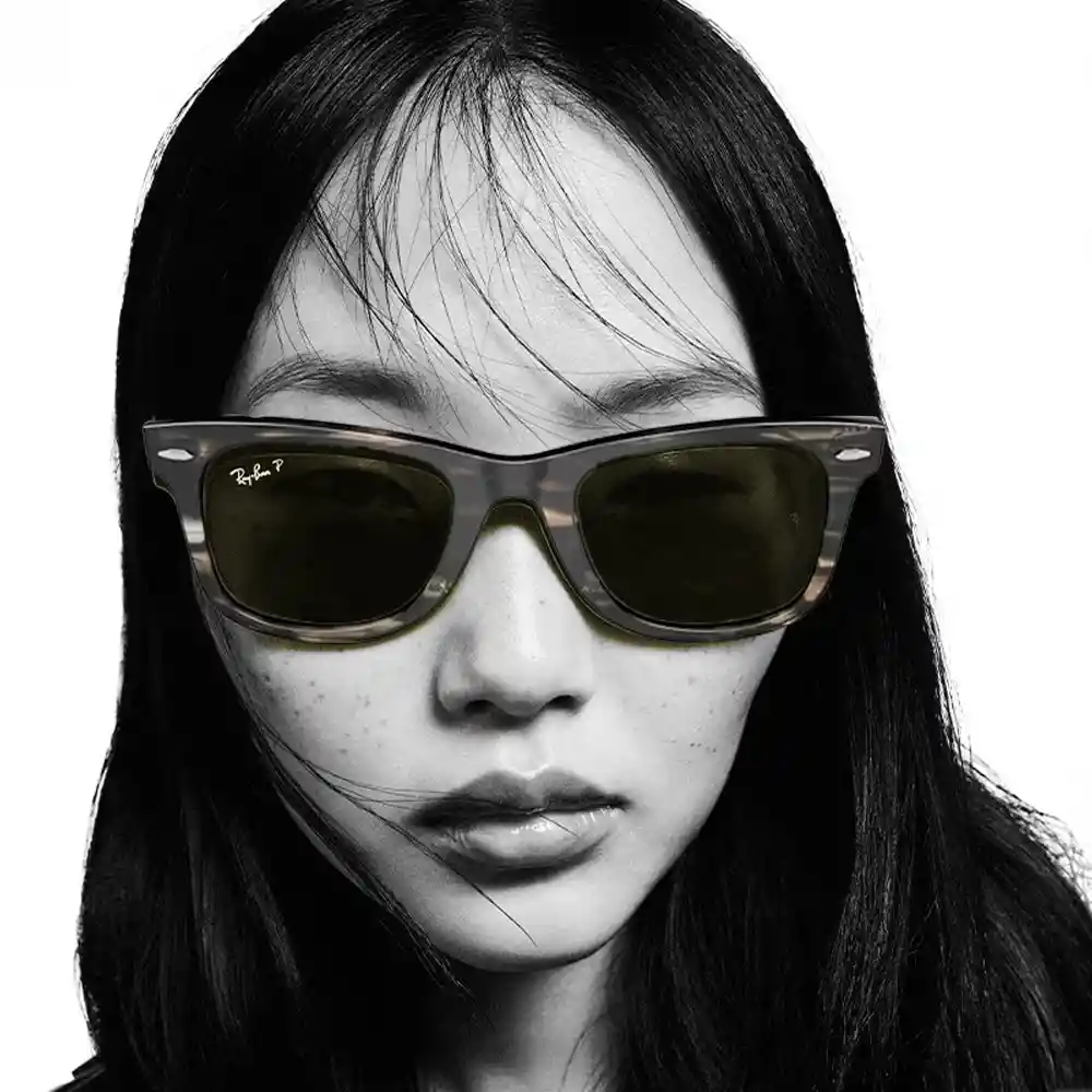 Gafas De Sol Ray Ban Wayfarer Rb2140 136071 Color Gris Talla 50mm