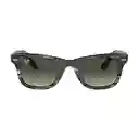 Gafas De Sol Ray Ban Wayfarer Rb2140 136071 Color Gris Talla 50mm