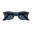 Gafas De Sol Ray Ban Wayfarer Rb2140 1361r5 Color Azul Talla 50mm