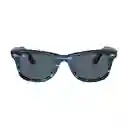 Gafas De Sol Ray Ban Wayfarer Rb2140 1361r5 Color Azul Talla 50mm