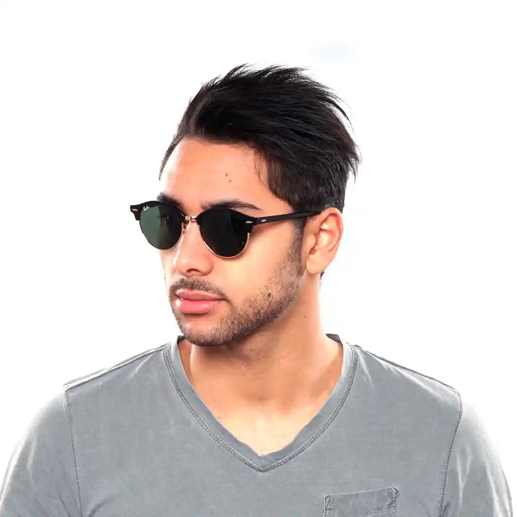 Gafas De Sol Ray Ban Clubround Rb4246 901 Color Negro Talla 51mm