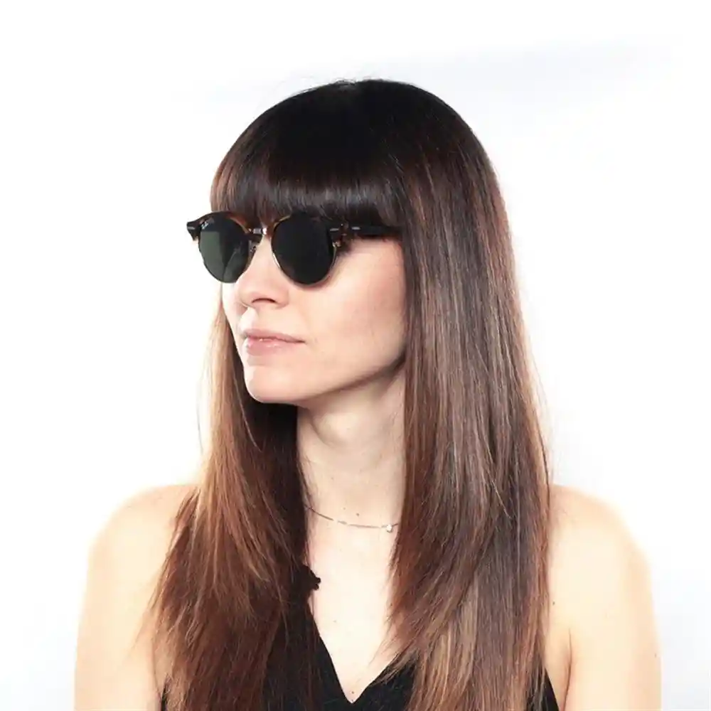 Gafas De Sol Ray Ban Clubround Rb4246 1157 Color Habana Talla 51mm