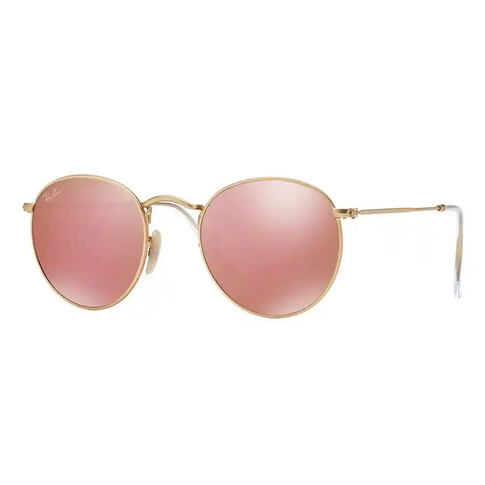Gafas De Sol Ray Ban Round Metal Rb3447 112/z2 Color Rosado Talla 50mm