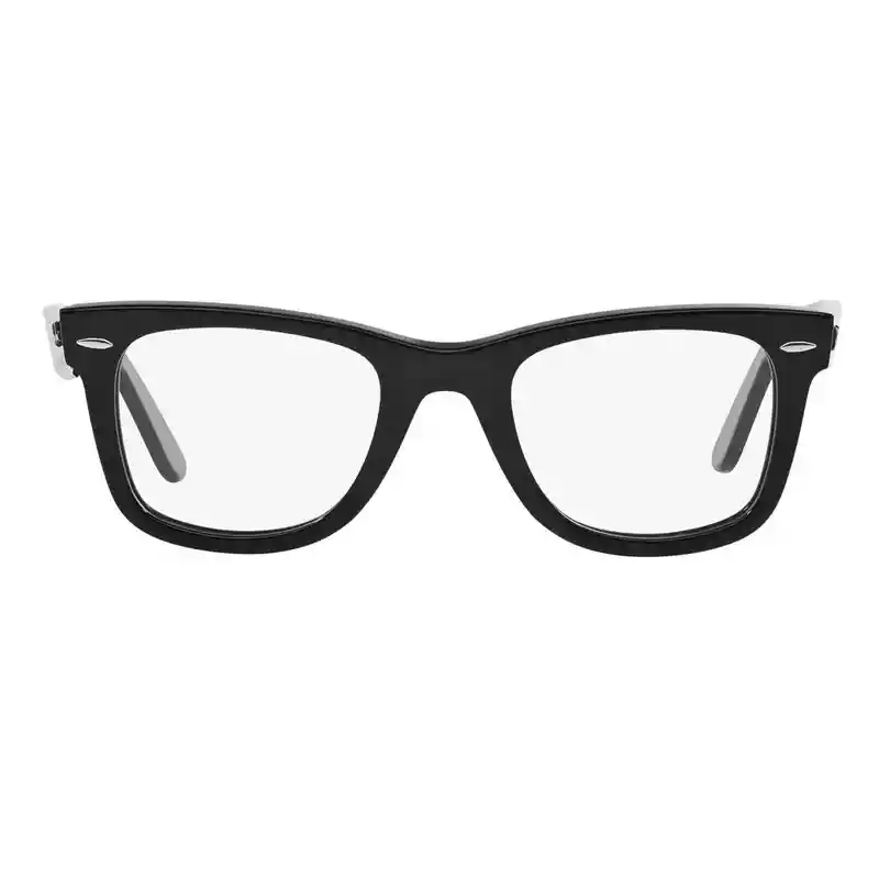 Montura De Gafas De Medida Ray Ban Wayfarer Rx5121 2000 Color Negro Talla 50mm