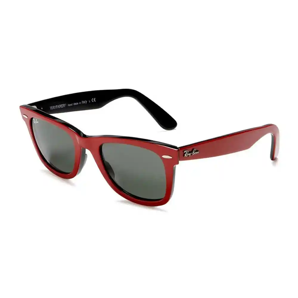 Gafas De Sol Ray Ban Wayfarer Rb2140 955 Color Rojo Talla 50mm