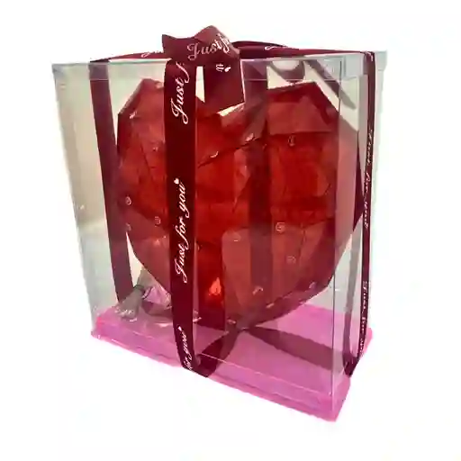Lampara Corazon Geometrico Led