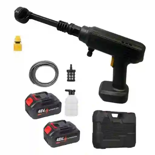 Hidrolavadora Pistola Lavado Coche Moto Inalambrico Alta Presión Boquilla 6 Modos De Apersión