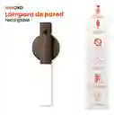 Lampara Led De Pared Elegante Recargable Adhesiva Con Sensor Automatica