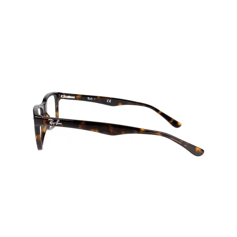 Montura De Gafas Oftalmicos Ray Ban Optics Rx5228 2012 Color Havana Talla 53mm