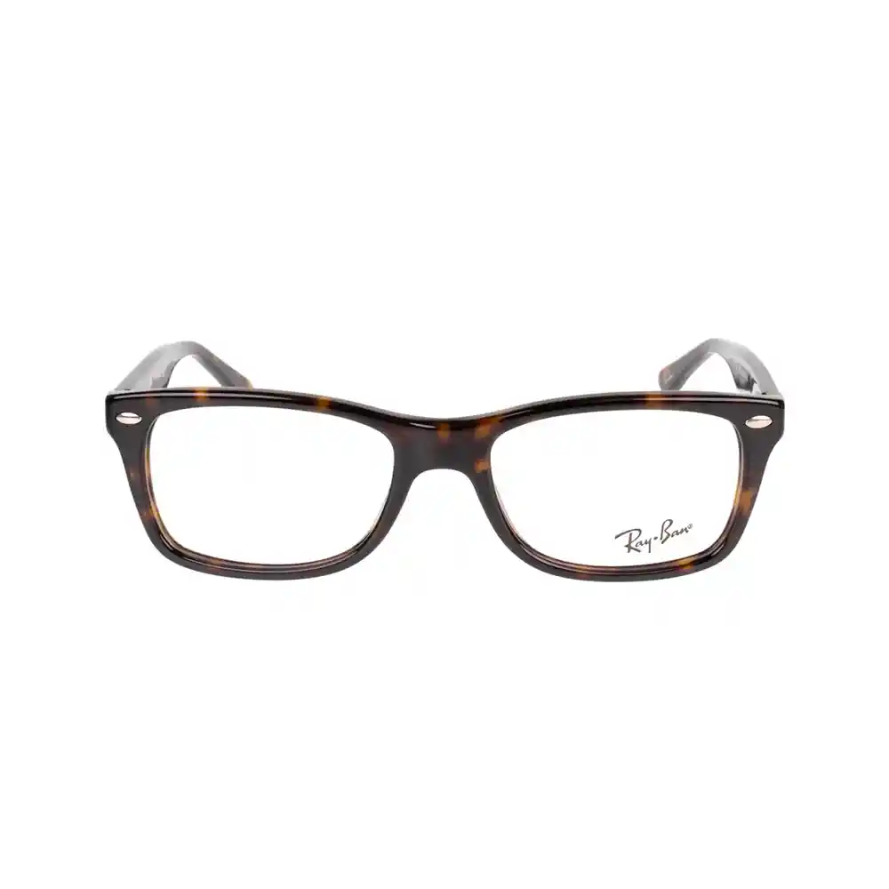 Montura De Gafas Oftalmicos Ray Ban Optics Rx5228 2012 Color Havana Talla 53mm