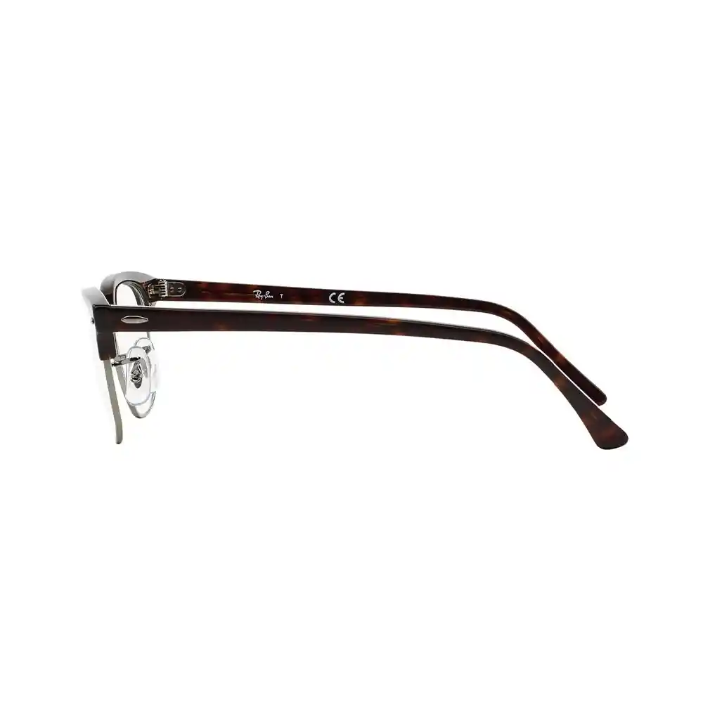 Montura De Gafas Oftalmicos Ray Ban Clubmaster Rx5154 2012 Color Marron Talla 51mm