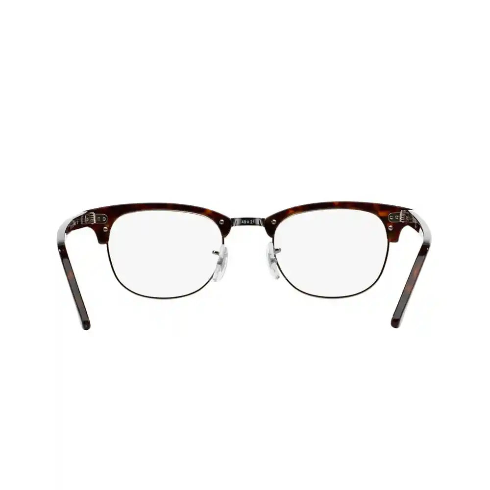 Montura De Gafas Oftalmicos Ray Ban Clubmaster Rx5154 2012 Color Marron Talla 51mm