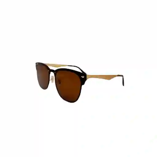 Gafas De Sol Ray Ban Blaze Clubmaster Rb3576n 043/73 Color Dorado Talla 47mm