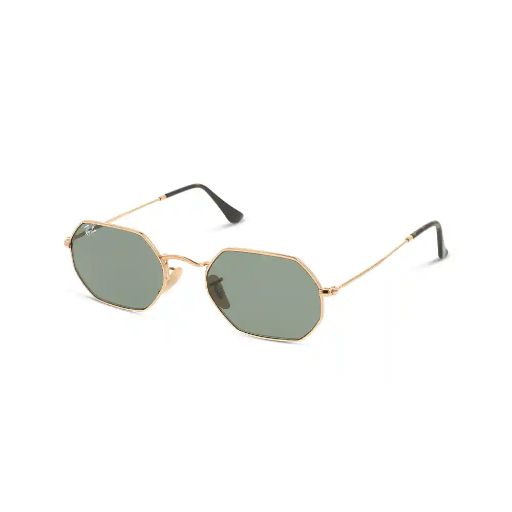 Gafas De Sol Ray Ban Octagonal Flat Rb3556n 001 Color Dorado Talla 53mm