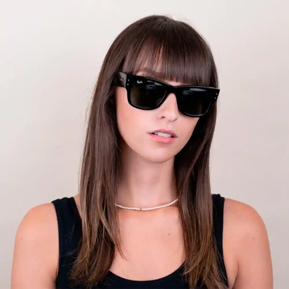 Gafas De Sol Ray Ban Mega Wayfarer Rb0840s 901/31 Color Negro Talla 51mm