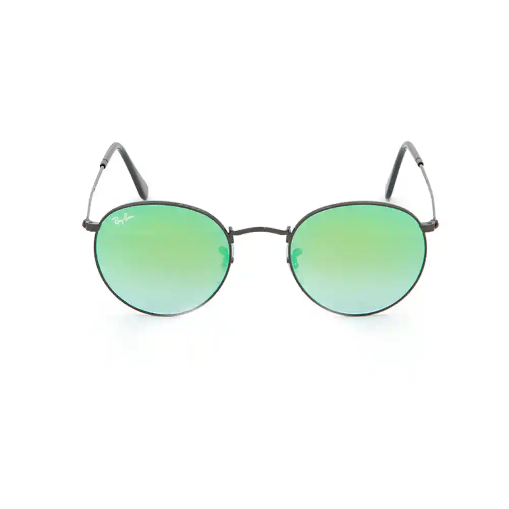 Gafas De Sol Ray Ban Round Metal Rb3447 002/4j Color Verde Degrade Talla 50mm