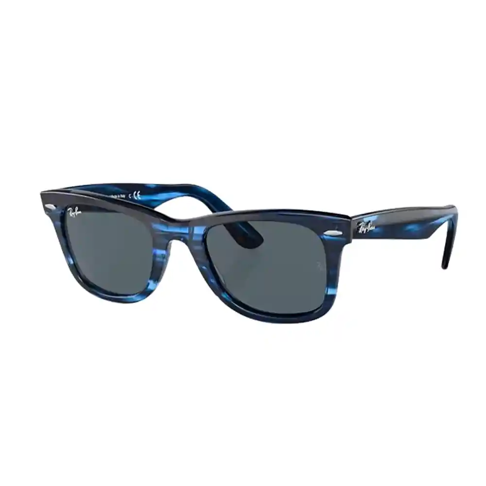 Gafas De Sol Ray Ban Wayfarer Rb2140 1361r5 Color Azul Talla 50mm