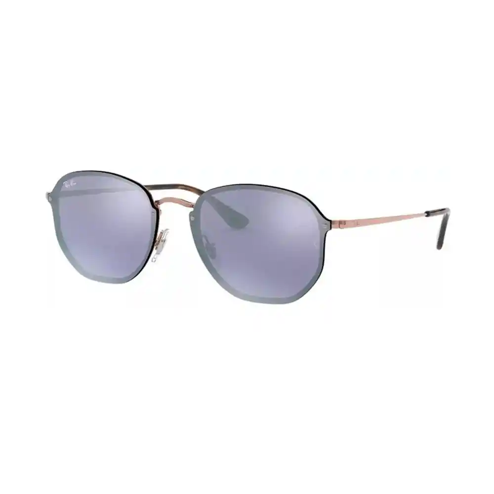 Gafas De Sol Ray Ban Blaze Hexagonal Rb3579n 9035/1u Color Morado Talla 58mm