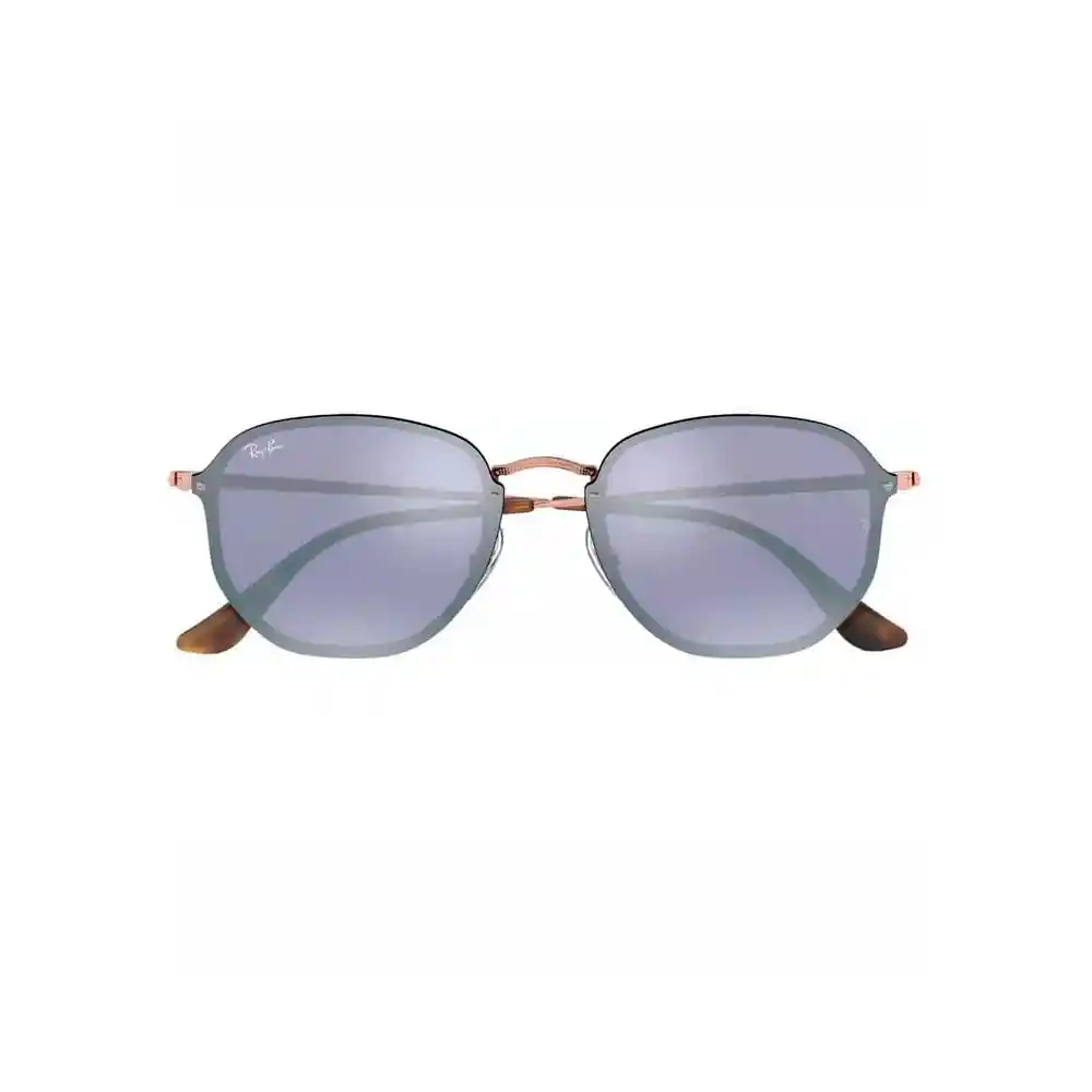 Gafas De Sol Ray Ban Blaze Hexagonal Rb3579n 9035/1u Color Morado Talla 58mm