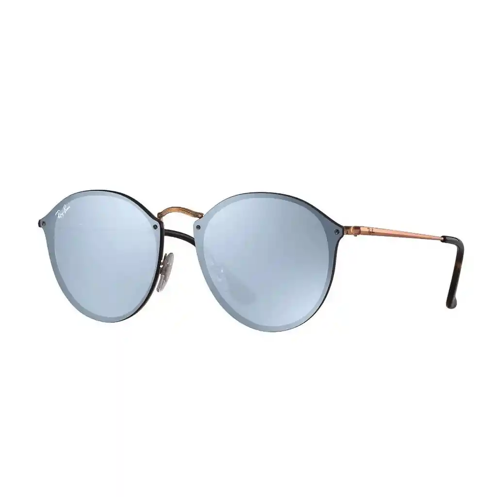 Gafas De Sol Ray Ban Blaze Clubmaster Rb3574n 9035/1u Color Celeste Talla 59mm