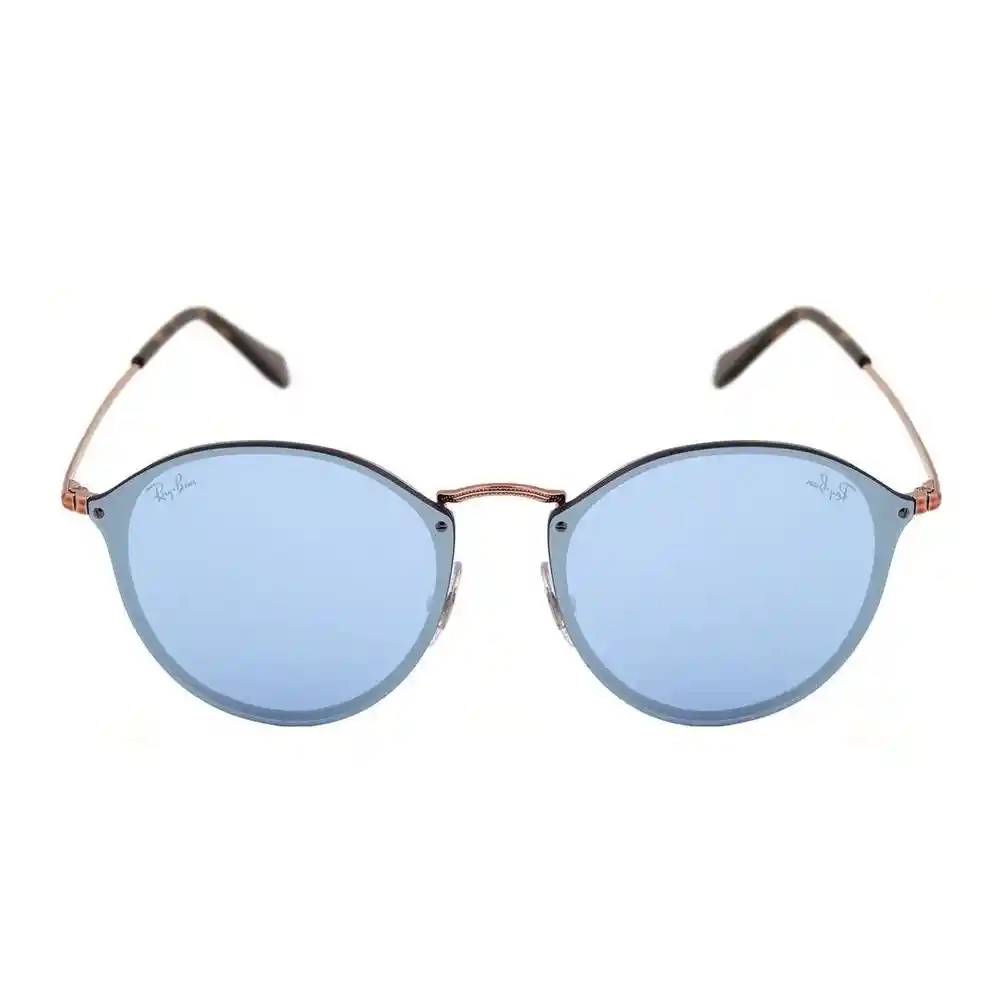 Gafas De Sol Ray Ban Blaze Clubmaster Rb3574n 9035/1u Color Celeste Talla 59mm