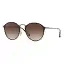 Gafas De Sol Ray Ban Blaze Round Rb3574n 004/13 Color Marron Talla 59mm