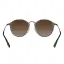 Gafas De Sol Ray Ban Blaze Round Rb3574n 004/13 Color Marron Talla 59mm