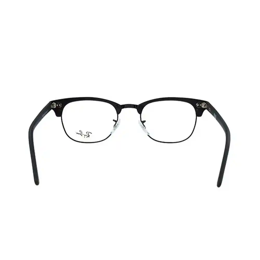 Montura De Gafas De Medida Ray Ban Clubmaster Rx5154 2077 Color Negro Talla 51mm
