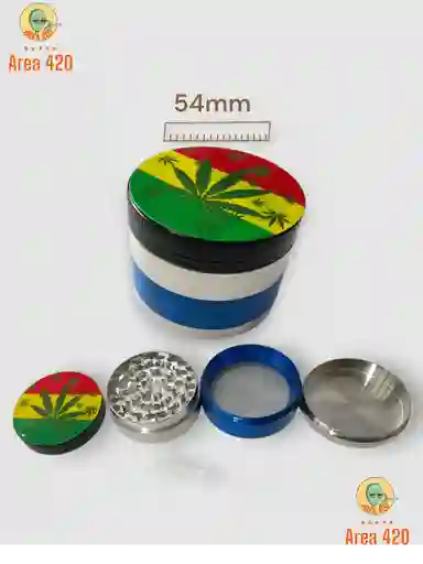 Grinder Metalica 55 Mm 4 Pisos Azul