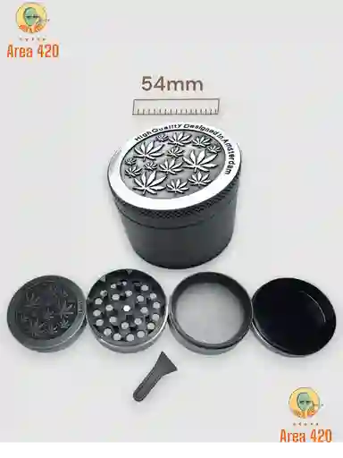 Grinder Metalica 55 Mm 4 Pisos Plateada