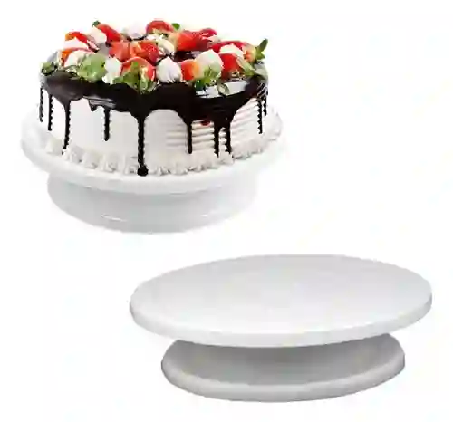 Base Giratoria Pastelería Para Hacer Tortas Postres Inn Home