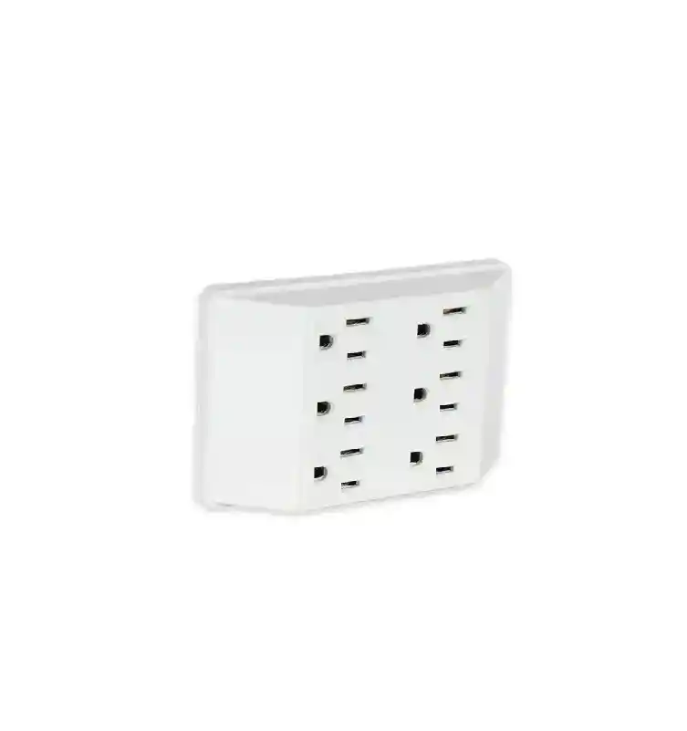 Multitoma Regleta Extensión Electrica 6 Tomas De Pared