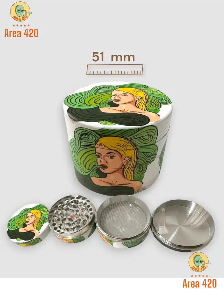 Grinder Metalica 55 Mm 4 Pisos Muñeca
