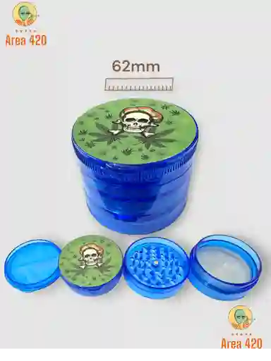 Grinder Plastica Calidad 1.1 // 62 Mm 4 Pisos